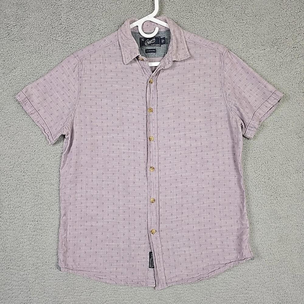 Grayers Clothiers  Light Purple Button-Up Shirt Mens Size S/P
